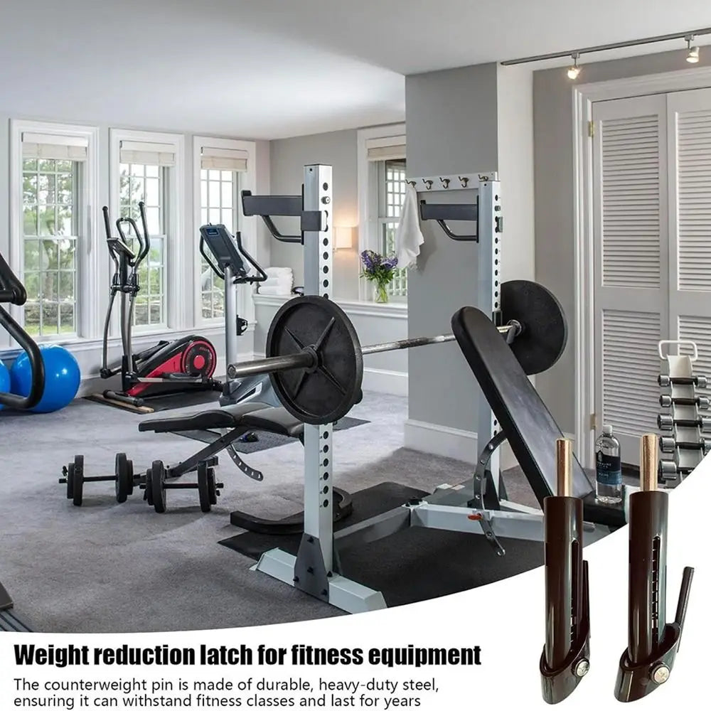 Universal Gym Accessories Gym Pin Fitness Equipment Security Lock Weight Stack Pin Anti-Rust Drop Set Pins Reduce Weight Stack