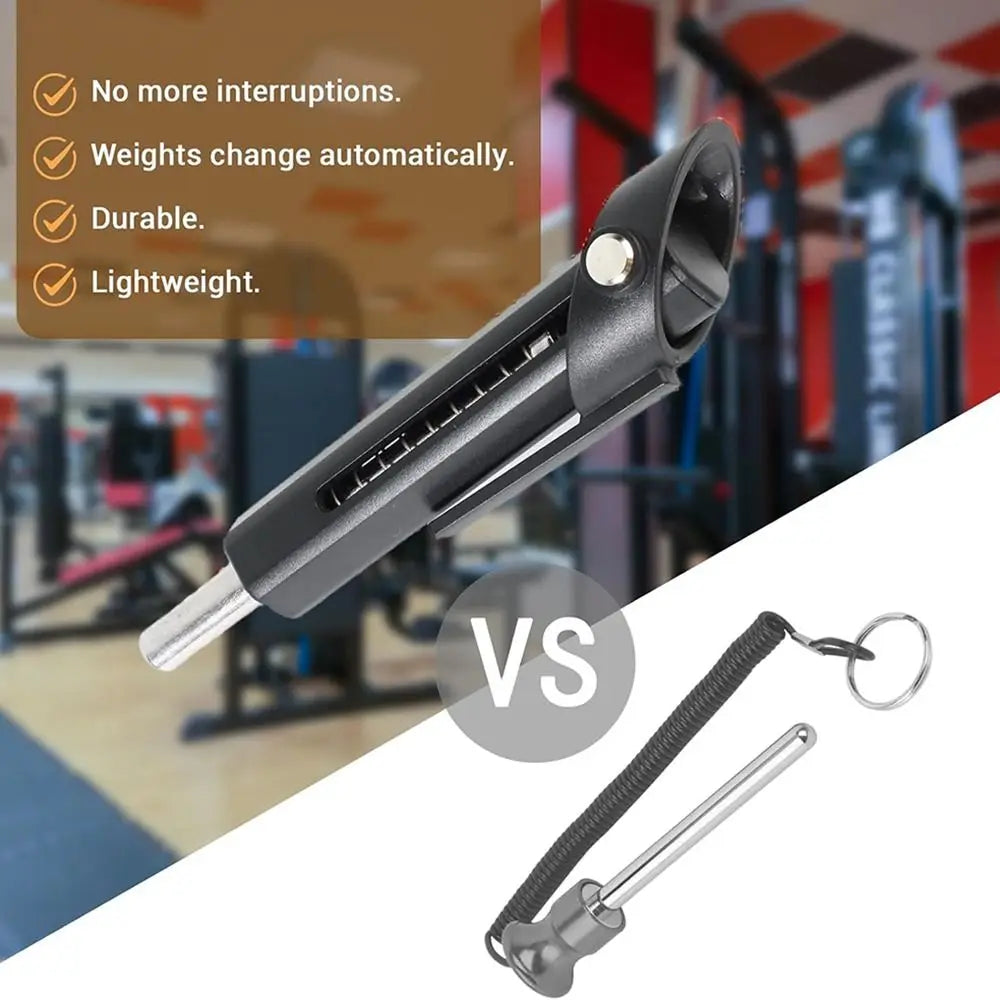 Universal Gym Accessories Gym Pin Fitness Equipment Security Lock Weight Stack Pin Anti-Rust Drop Set Pins Reduce Weight Stack