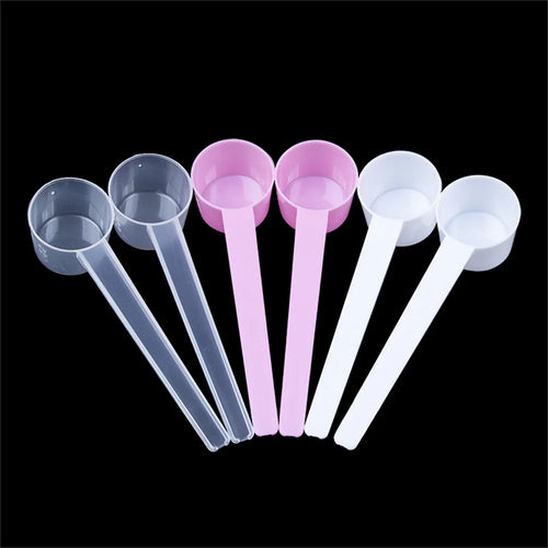 5g Measuring Spoons for Liquid Sugar Coffee Protein Milk Powder Surveying Tools Plastic Flat Bottom Scoop Home Kitchen Gadgets
