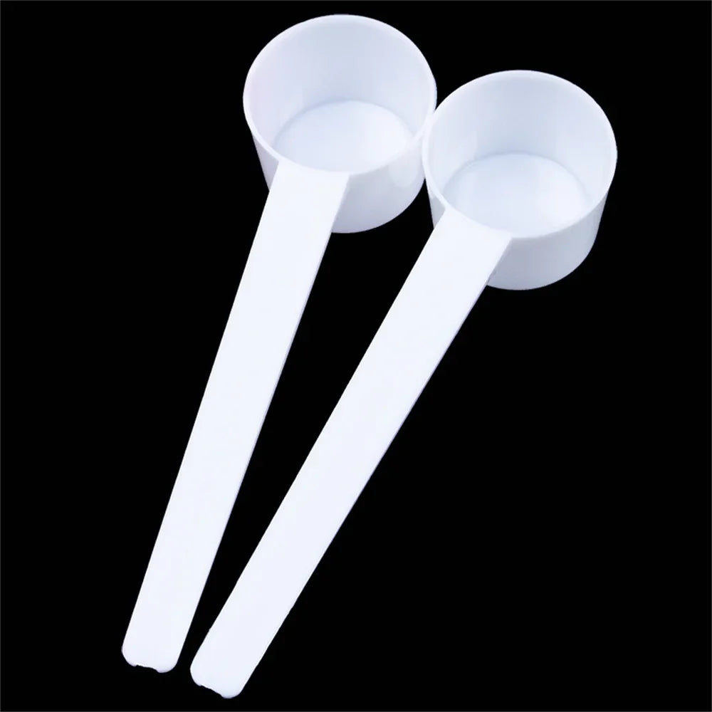 5g Measuring Spoons for Liquid Sugar Coffee Protein Milk Powder Surveying Tools Plastic Flat Bottom Scoop Home Kitchen Gadgets